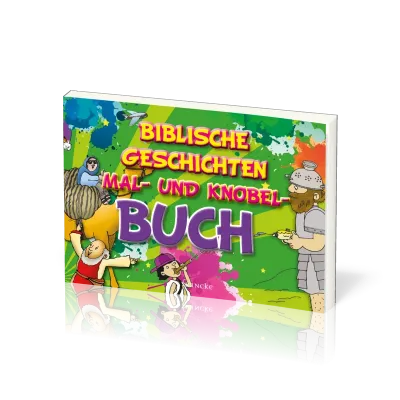 Biblische Geschichten Mal- und Knobel-Buch