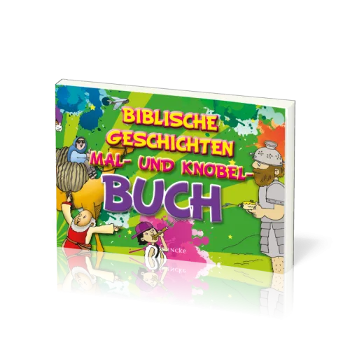 Biblische Geschichten Mal- und Knobel-Buch