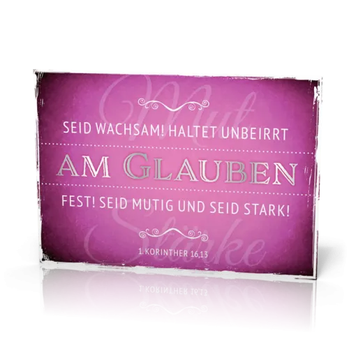 Postkarte Seid wachsam! SF - 12 Stück pro Päckchen