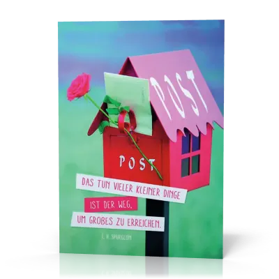 Postkarte Post - 12 Stück pro Päckchen