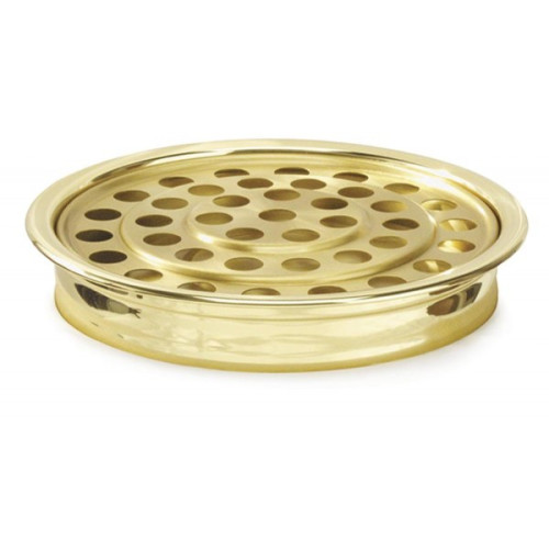 Plateau alu doré pour 40 verres