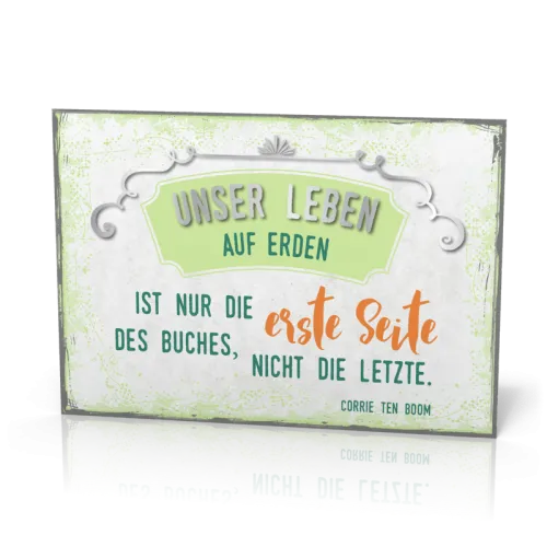 Postkarte Unser Leben auf Erden SF - 12 Stück pro Päckchen