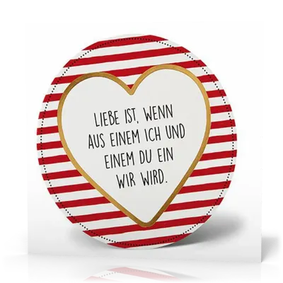 Stand-up Greetings Liebe ist,...