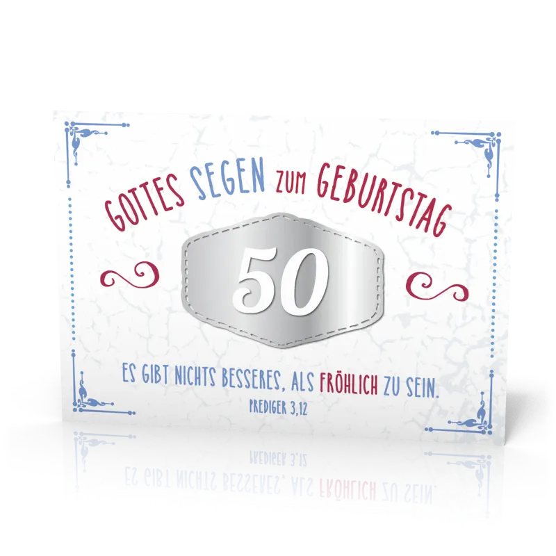 Doppelkarte 50 Es gibt nichts besseres SF