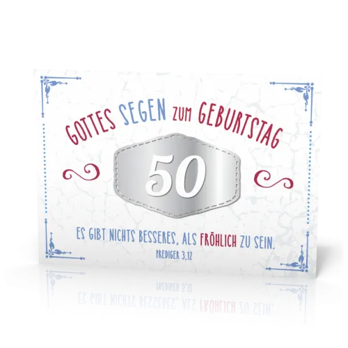 Doppelkarte 50 Es gibt nichts besseres SF