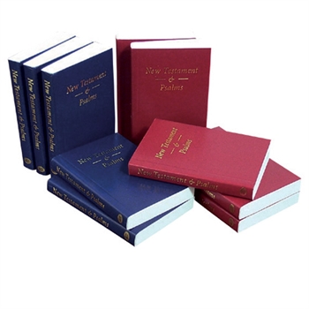 Englisch, Neues Testament & Psalmen King James Version, broschiert, rot