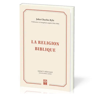 Religion biblique (La)
