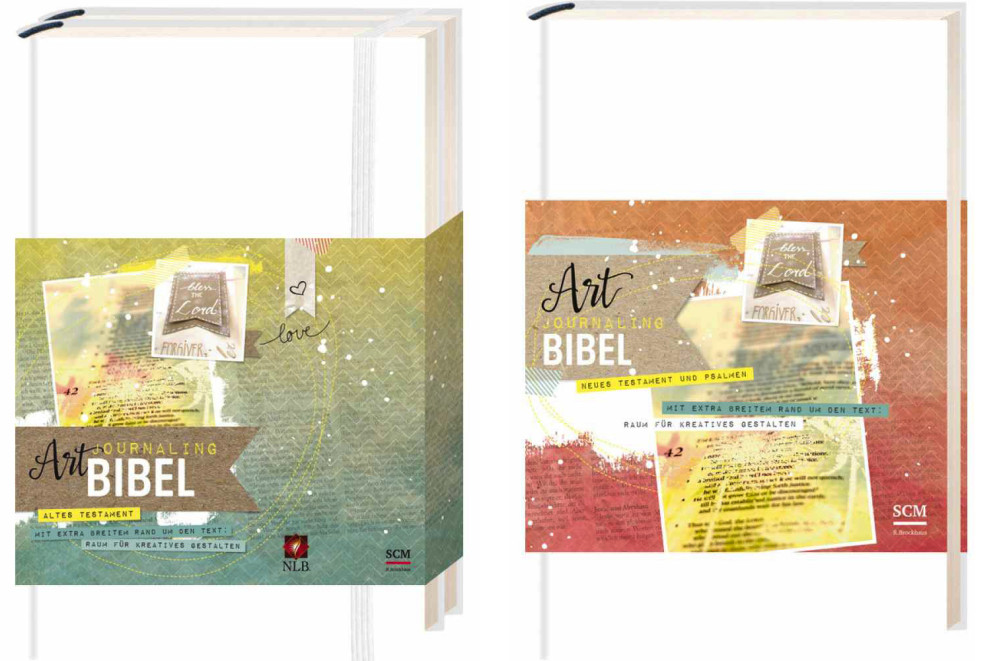 Neues Leben Bibel Art Journaling Bible - Paket AT und NT - 3 Einzelbände