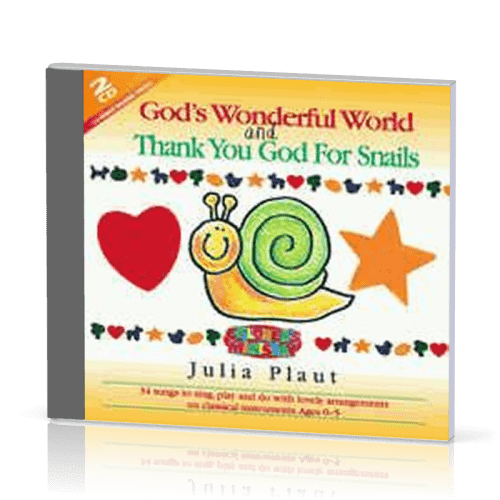 GOD'S WONDERFUL WORLD AND THANK YOU GOD FOR SNAILS - 2CDS
