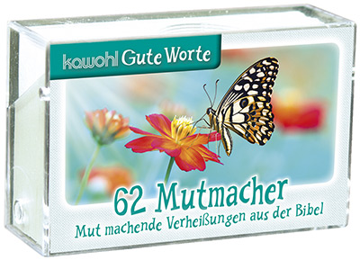 62 Mutmacher - Mutmachende Verheissungen aus der Bibel