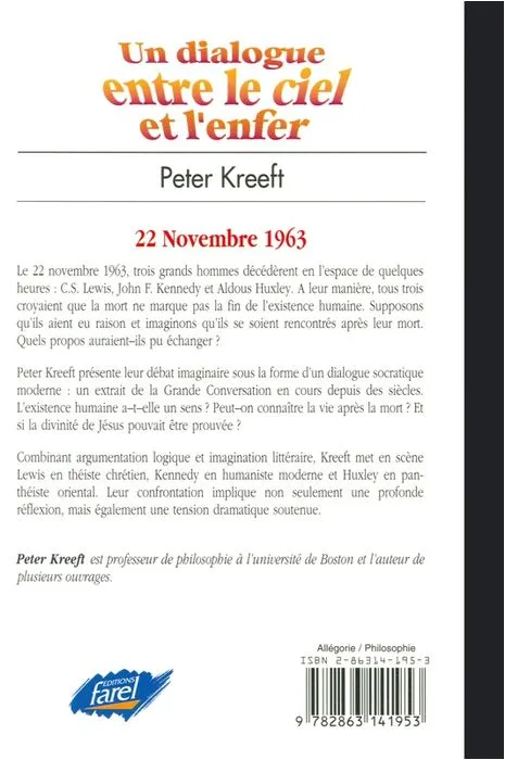 Un dialogue entre le ciel et l'enfer