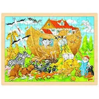 Einlegepuzzle Einzug in die Arche Noah (Holzpuzzle) - 96 Teile