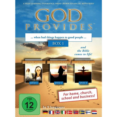 GOD PROVIDES/DIEU POURVOIT BOX 1 [3 DVD] L'HUILE DE LA VEUVE/L'APPEL DE JÉRÉMIE/ÉLEVÉ