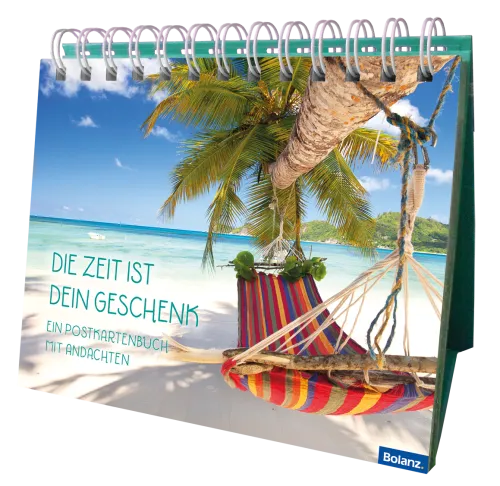 Postkarten Aufstellbuch Die Zeit ist dein Geschenk