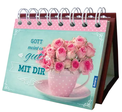 Postkarten Aufstellbuch Gott meint es gut mit dir