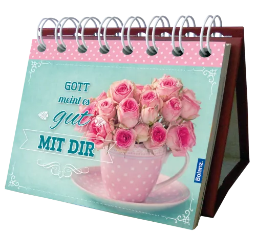 Postkarten Aufstellbuch Gott meint es gut mit dir