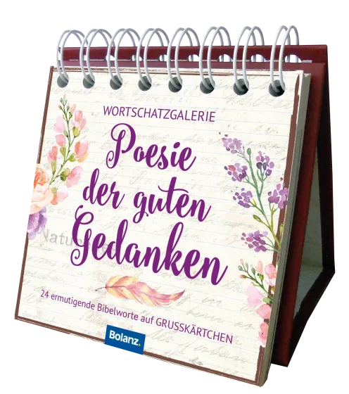 Mini Aufstellbuch Poesie der guten Gedanken