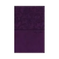 Englisch, Bibel New King James Version, deluxe Gift Bible, Leathersoft, Lila mit Laubwerk,...