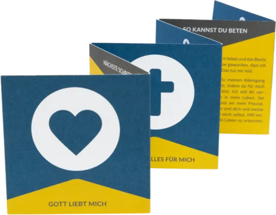 The Four - Faltflyer 6-seitig (10-er Pack) deutsch
