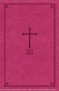 NKJV, Deluxe Gift Bible, Leathersoft, Pink, Red Letter Edition, Comfort Print