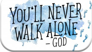 Magnet - You'll never walk alone - God