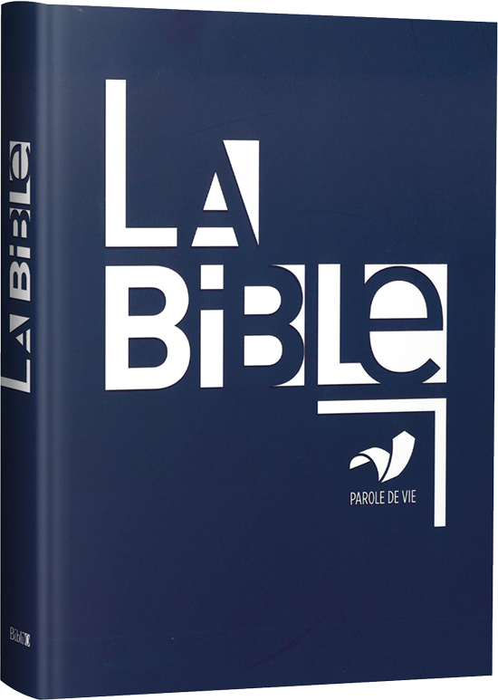 Bible Parole De Vie, compacte, bleue - brochée sans livres deutérocanoniques