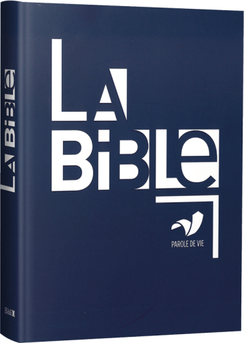 Bible Parole De Vie, compacte, bleue - brochée sans livres deutérocanoniques