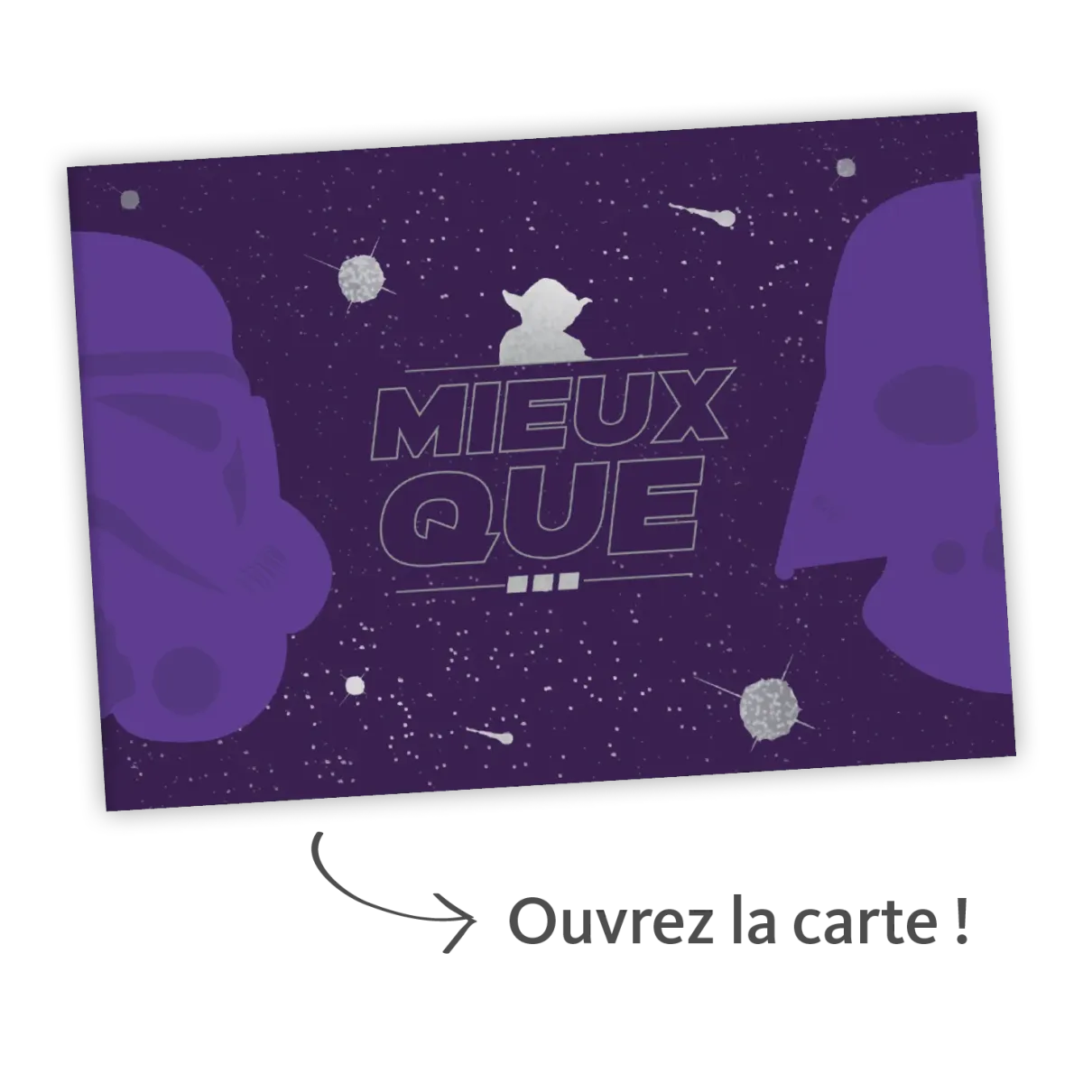 Mieux que Star Wars… - Carte surprise