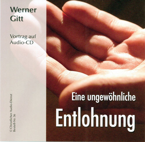 Eine ungewöhnliche Entlohnung - die Arbeiter im Weinberg - CD