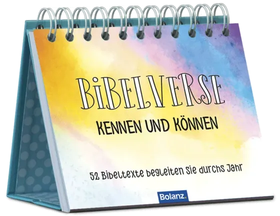 Aufstellbuch Bibelverse kennen und können, Band 1 - Neuauflage 2019