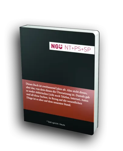 NGÜ NT mit Psalmen und Sprüchen - Mini-Ausgabe - broschiert schwarz