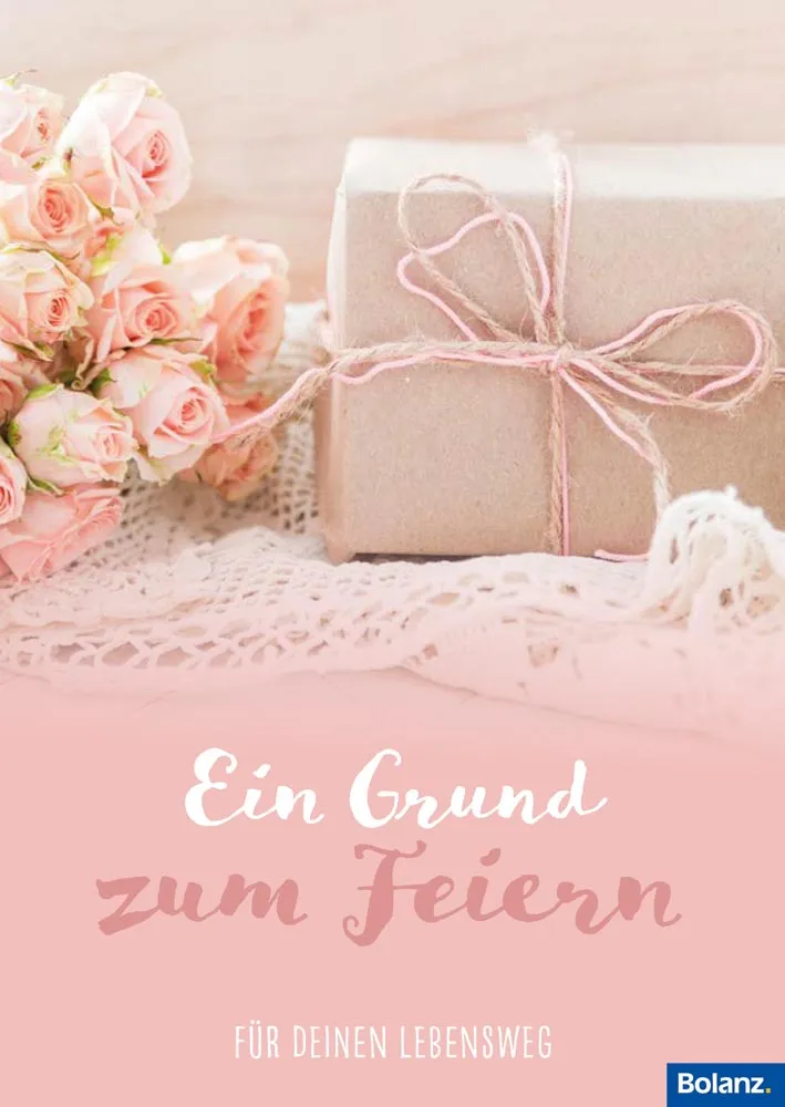 Grussheft Ein Grund zum Feiern