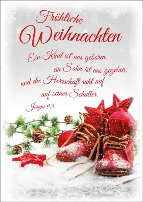 PK FRÖHLICHE WEIHNACHTEN, STERNE, SCHUHE, 12 STÜCK - POSTKARTE