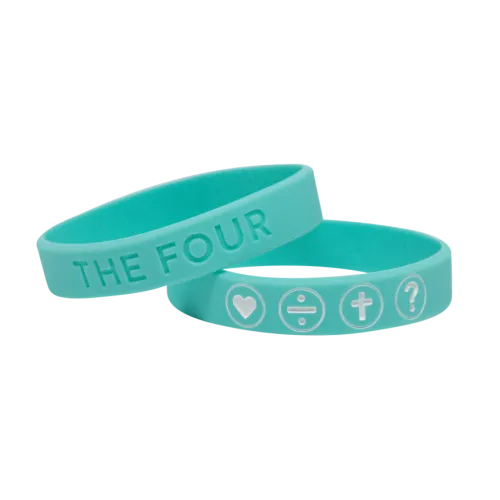 The Four - Armband mint 180 mm