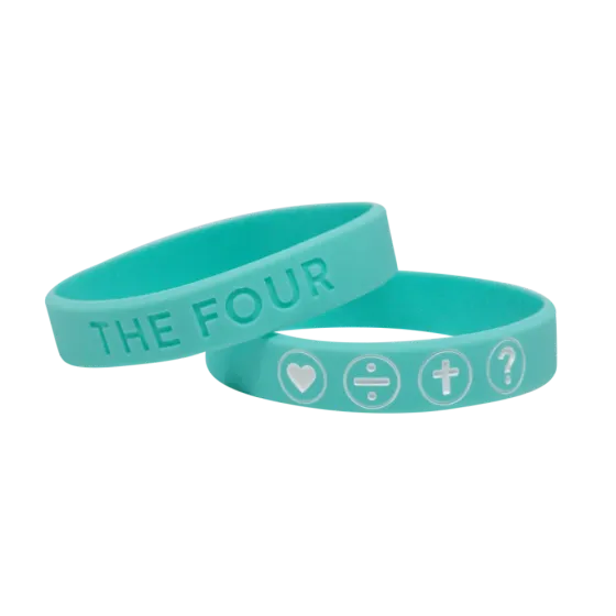 The Four - Armband mint 180 mm