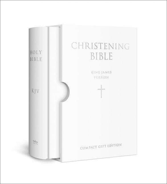 Anglais, Bible, King James Version, KJV, Christening Edition - Standard White