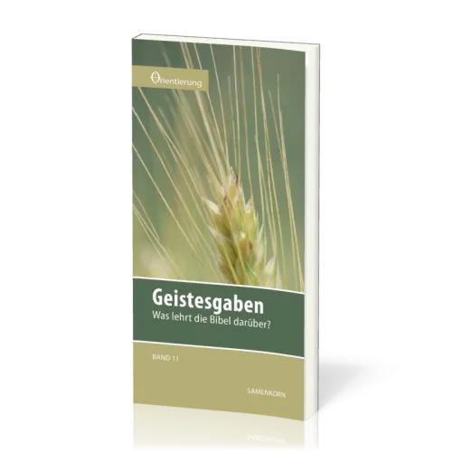 REIHE ORIENTIERUNG, BD 11 - GEISTESGABEN - WAS LEHRT DIE BIBEL DARÜBER?