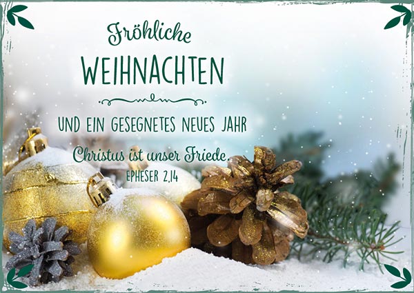 Postkarten 12 Stk.: W/N - Christus ist unser