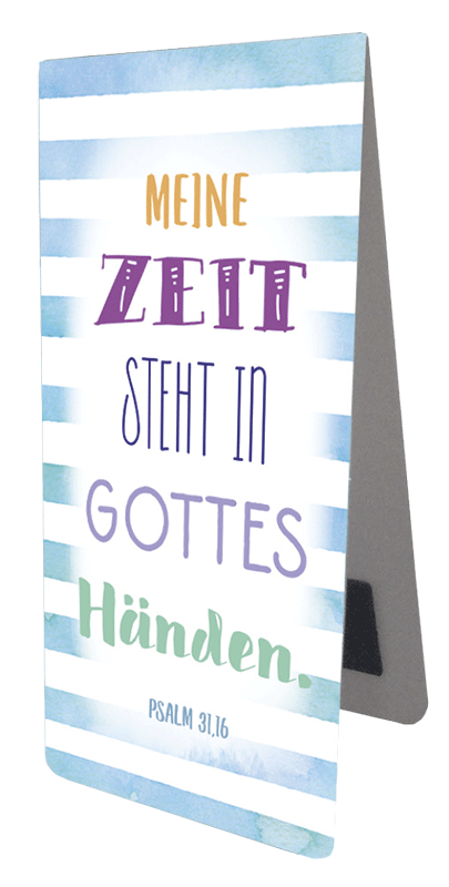 Magnet Lesezeichen Meine Zeit