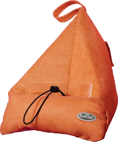 Buchkissen, orange - The Book Seat