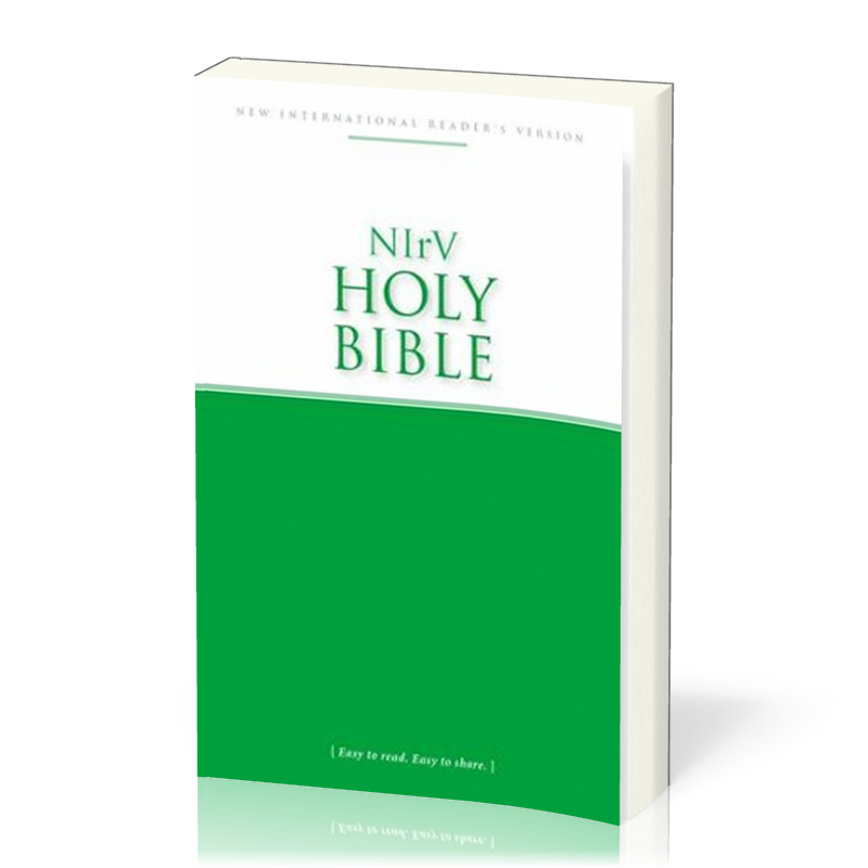Englisch, Bibel New International Reader's  Version, broschiert, zweifarbig weiss/grün