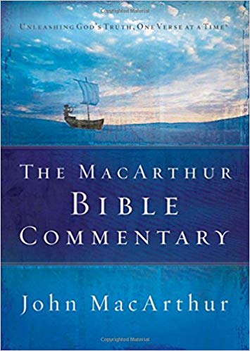 MACARTHUR BIBLE COMMENTARY RELIE