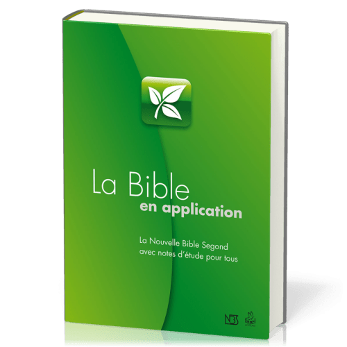 Bible d'étude NBS, La Bible en application - grand format, verte, couverture rigide