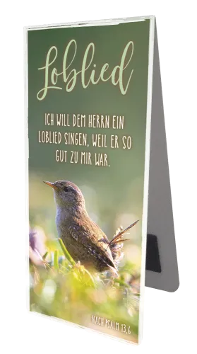 Magnet Lesezeichen Loblied