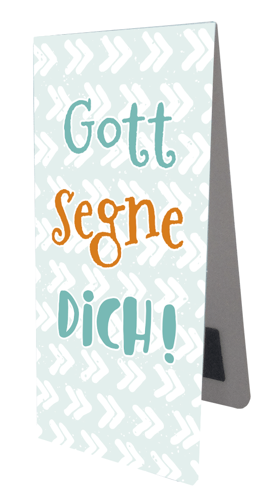 Magnet Lesezeichen Gott segne dich!