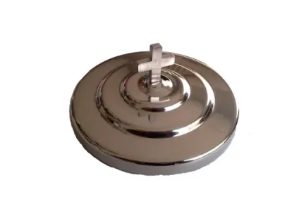 Deckel Brotteller für Abendmahl aus Aluminium