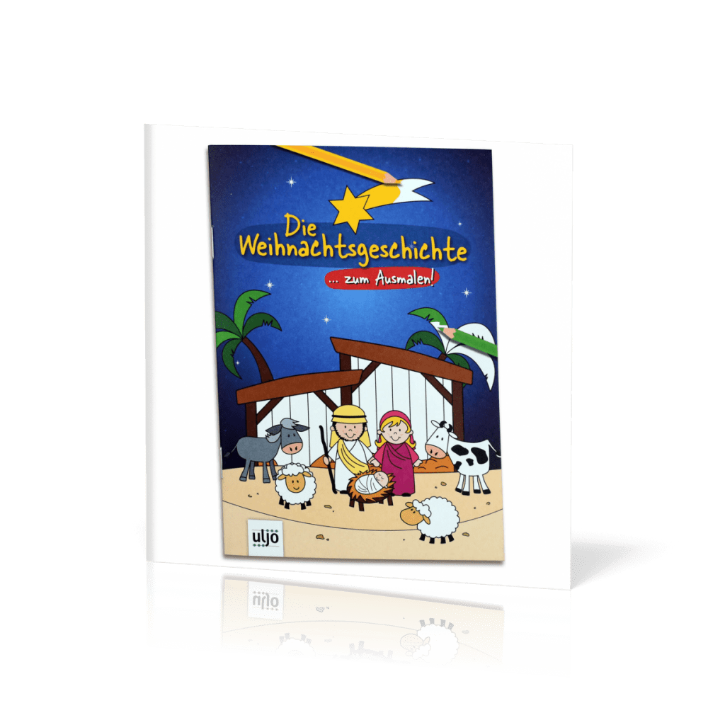 Weihnachtsgeschichte (Malbuch A6)