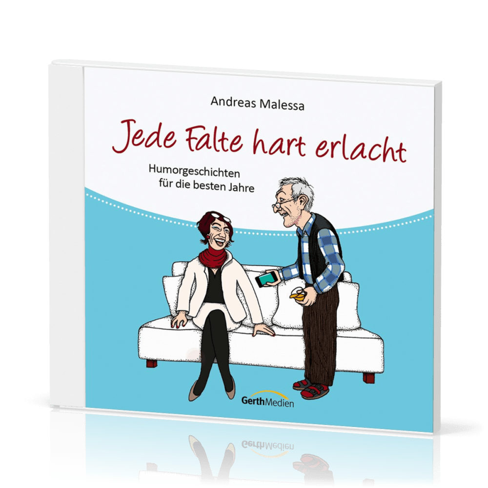 Jede Falte hart erlacht -Hörbuch 2 CDs - 
Humorgeschichten für die besten Jahre - gelesen vom Auto