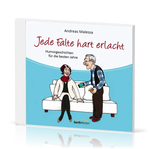 Jede Falte hart erlacht -Hörbuch 2 CDs - 
Humorgeschichten für die besten Jahre - gelesen vom Auto