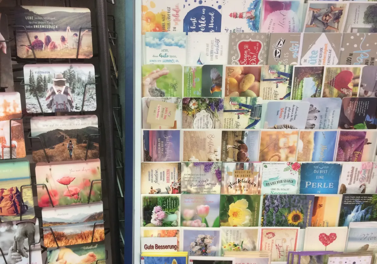 Postkarte 2.50 Brunnen